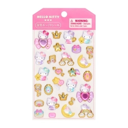 ハローキティ 金箔ぷっくりシ－ル サンリオ