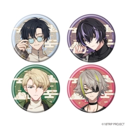 缶バッジ4個セット『18TRIP』01 雷紋コーデver.(描き下ろしイラスト) A3