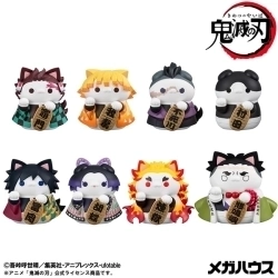 MEGA CAT PROJECT 鬼滅の刃 鬼滅の刃ニャンコ 招き猫ver.壱 8パック入りBOX メガハウス