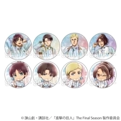 トレーディング缶バッジ TVアニメ『進撃の巨人』The Final Season Nemophila 8パック入りBOX ベルハウス