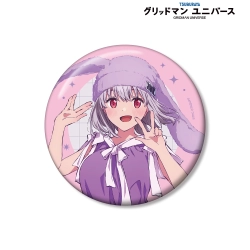 【予約2026年10月】グリッドマン ユニバース 描き下ろし 新条アカネ うさぎの着ぐるみver. 100mm缶バッジ アルマビアンカ