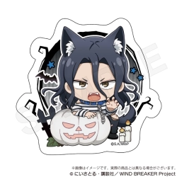WIND BREAKER ダイカットステッカー ブラックハロウィンver. 杉下京太郎 Y Line