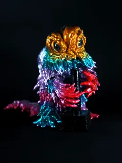 【予約2023年1月】Artistic Monsters Collection(AMC) 煙突ヘドラ サイケデリックカラー メタリック Ver. CCP