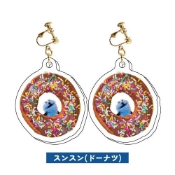 パペットスンスン Clearイヤリング  03 スンスン(ドーナツ) 【バンダイ】