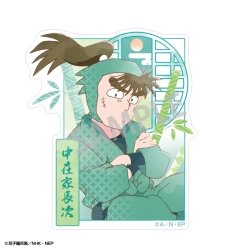 忍たま乱太郎 ミニデコステッカー 中在家長次 カミアニTOUCH カミオジャパン