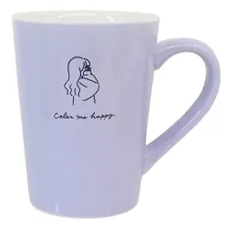 マグカップ[磁器製 シンプル MUG]ヨコガオ/スモーキーカラー