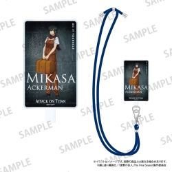 進撃の巨人 丸紐ストラップ付きフォンタブ ミカサ・アッカーマン（DIY） パルック