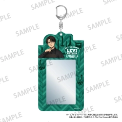 進撃の巨人 カードケースキーホルダー リヴァイ・アッカーマン（DIY） パルック