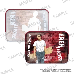 進撃の巨人 スクエアポーチ エレン・イェーガー（DIY） パルック