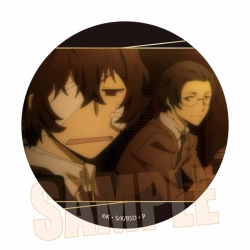 メモリーズ缶バッジ (黒の時代) 文豪ストレイドッグス/太宰 治&坂口 安吾 ベルハウス