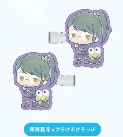 劇場版 呪術廻戦 0×サンリオキャラクターズ ヘアクリップ 02 禅院真希×けろけろけろっぴ【バンダイ】