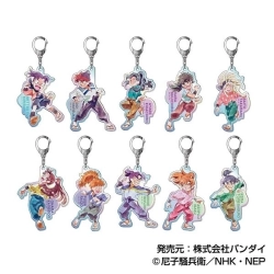 オーロラアクリルキーホルダー 忍たま乱太郎 レタコレ Vol.4 10パック入りBOX バンダイ