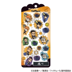 ハイキュー！！ ドロップジェリーシール 烏野高校【クラックス】