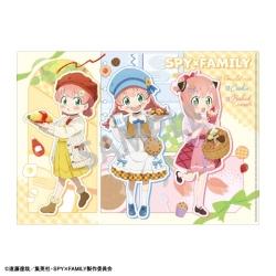SPY×FAMILY A4シングルクリアファイル A 食べ物【カミオジャパン】