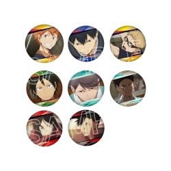 【予約2026年01月】ハイキュー!! 百面相缶バッジvol.7  8パック入りBOX ツインクル