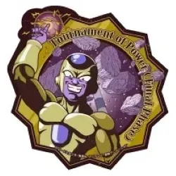 ドラゴンボール超トラベルステッカー 14.ゴールデンフリーザ(力の大会) エンスカイ