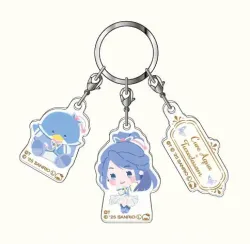 Yes！プリキュア5GoGo！×サンリオキャラクターズ05 3連アクリルキーホルダー キュアアクア×タキシードサム【バンダイ】