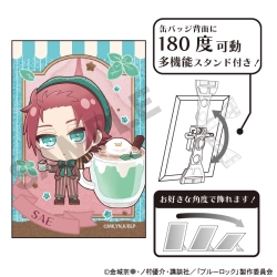 予約2026年02月】ブルーロック グリッターアート缶バッジ 糸師冴