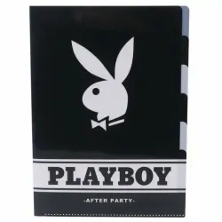 PLAYBOY（プレイボーイ） 文房具 クリアファイル５Ｐ【カミオジャパン】