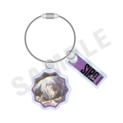 【予約2026年02月】ロックは淑女の嗜みでして ワイヤー付きアクリルチャーム（白矢環） coly