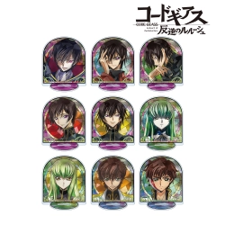 コードギアス 反逆のルルーシュ トレーディング Aure Glass アクリルスタンド 9パック入りBOX【アルマビアンカ】