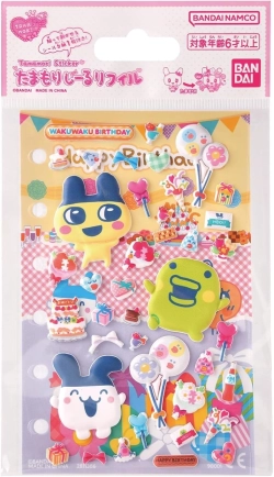 【在庫】たまごっち たまもりしーるリフィル わくわくバースデーセット バンダイ