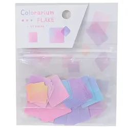 フレークシール カラーリウム シールフレーク Colorarium/しかく クラックス