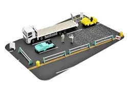 【予約2023年9月】ザ・トラックコレクション トラコレ 道路工事現場 トラックセット A ジオラマ用品