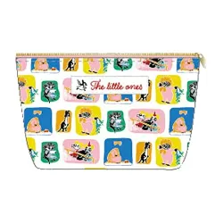 ムーミン コスメポーチ パターン ピンク The little ones MM2232 スモール・プラネット