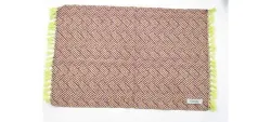 ランチマット ジェーン オレンジ 綿100％ 32×45cm KS-234-01